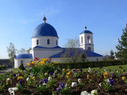 Храм в честь Спаса Нерукотворного  Образа (1820 г.).