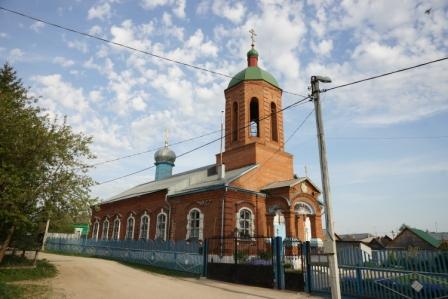 Храм (молитвенный дом) в честь Преображения Господня (1900 г.).